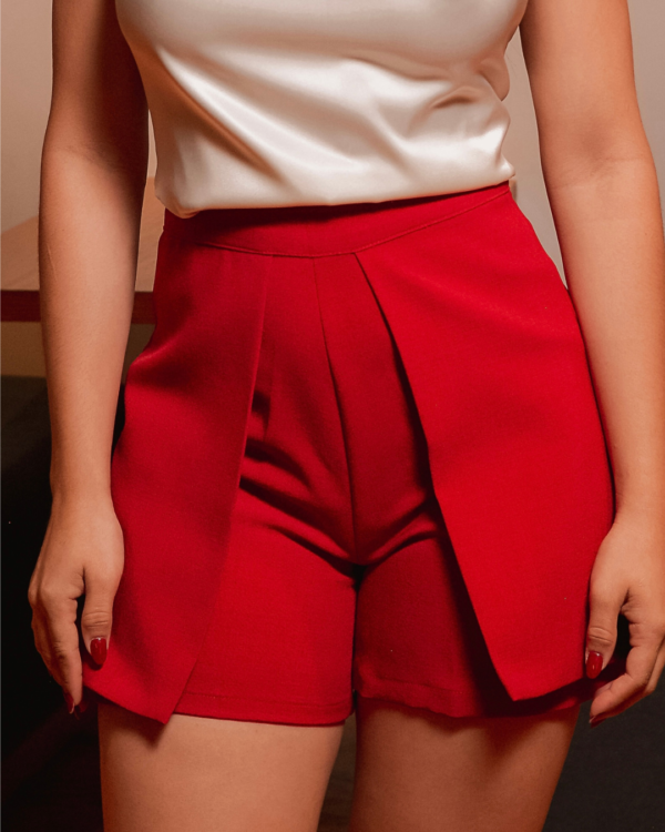 SHORT IRMA ROJO - Imagen 2